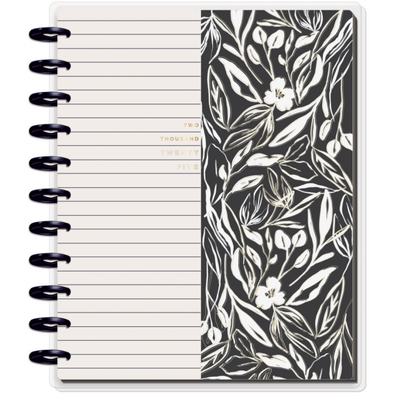 Sketchy Florals - Big 12 Month Dated Happy Planner