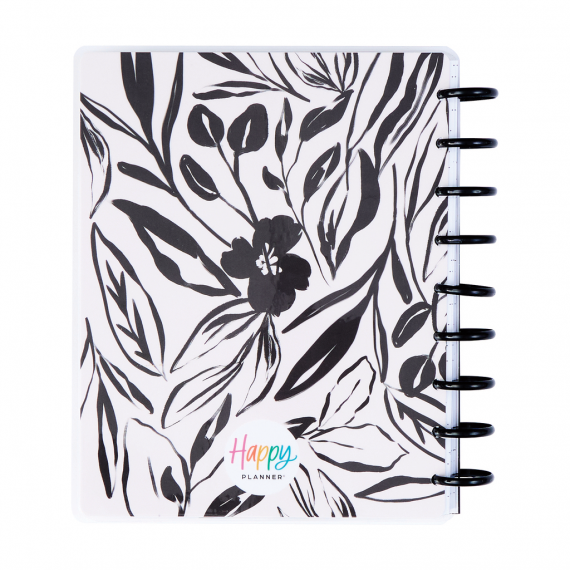 Sketchy Florals - Classic 12 Month Dated Happy Planner