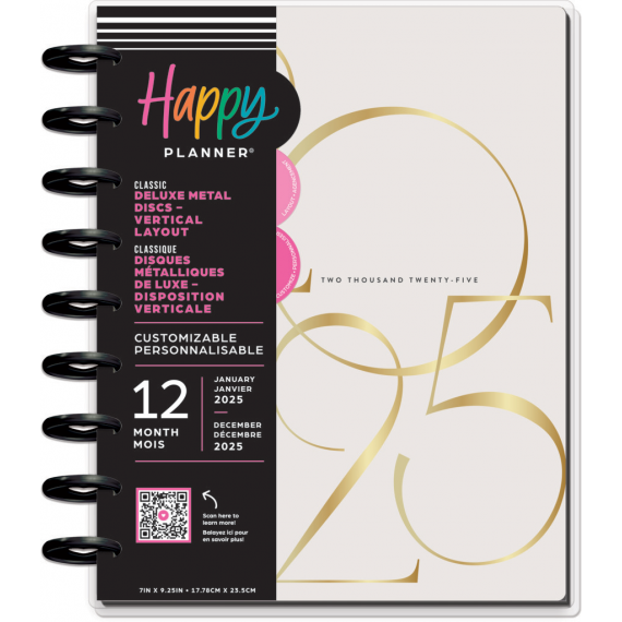 Modern Impression - Classic 12 Month Deluxe Dated Planner