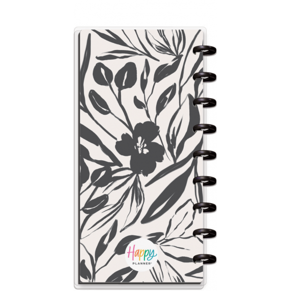 Sketchy Florals - Skinny Classic 12 Month Dated Happy Planner