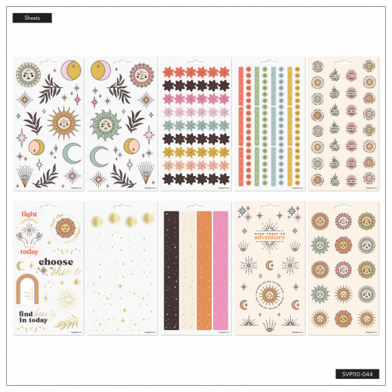 Desert Mystic - 10 Sheet Sticker Value Pack