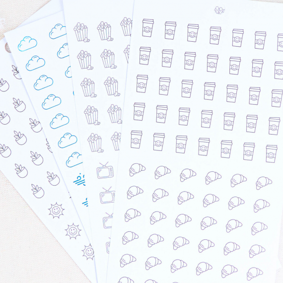 Everyday Neutral Icons - Classic 30 Sheet Value Pack Stickers