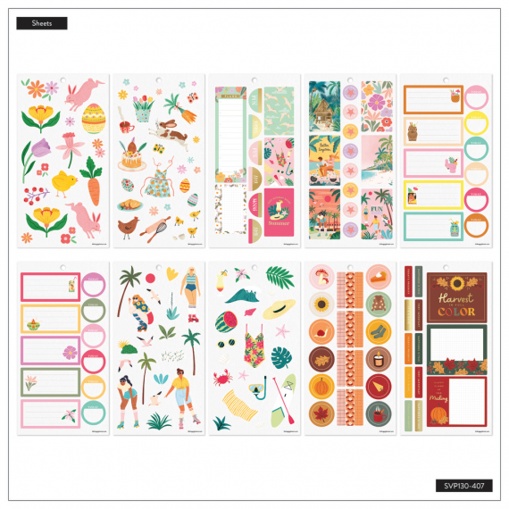 Year-round Whimsy - Classic 30 Sheet Value Pack Stickers