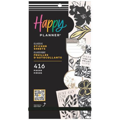 Sketchy Florals - Classic 30 Sheet Value Pack Stickers