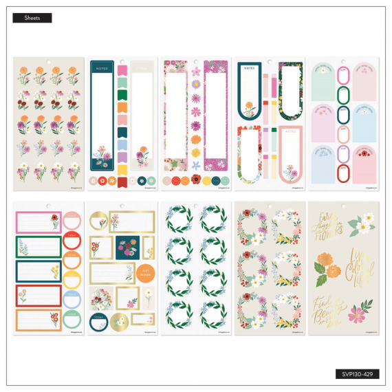 Blooming Bouquet - Classic 30 Sheet Value Pack Stickers