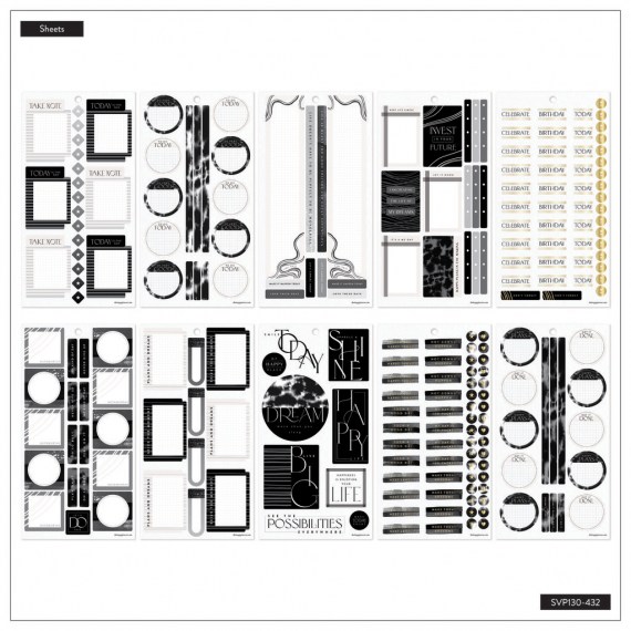 Modern Impression - Classic 30 Sheet Value Pack Stickers