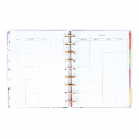 Brilliant Blooms - Classic 12 Month Dated Happy Planner