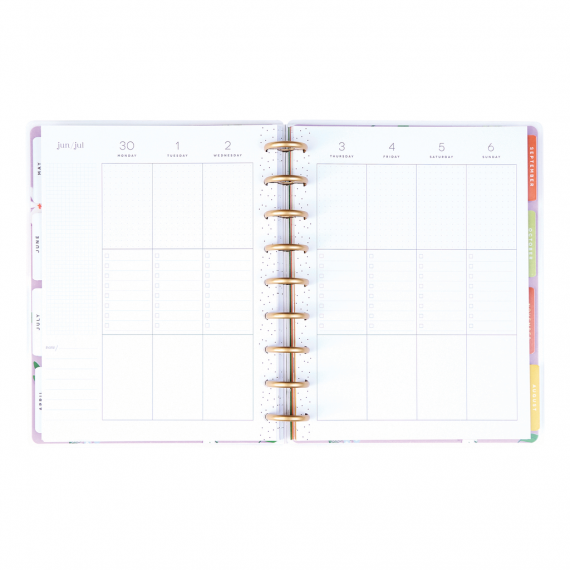 Brilliant Blooms - Classic 12 Month Dated Happy Planner