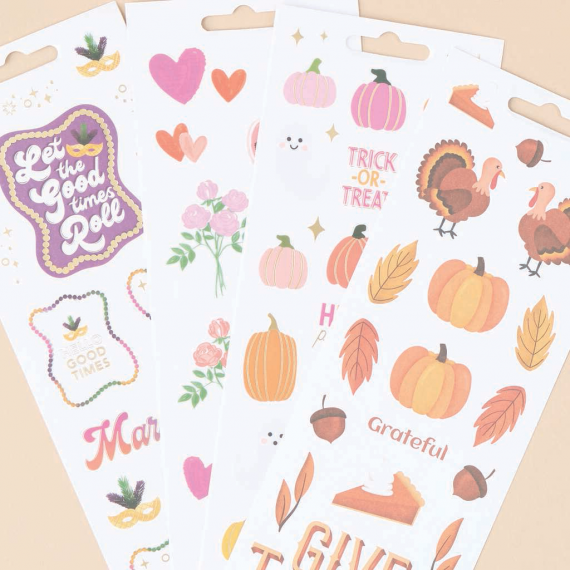 Seasons of Joy - 8 Sticker Sheets