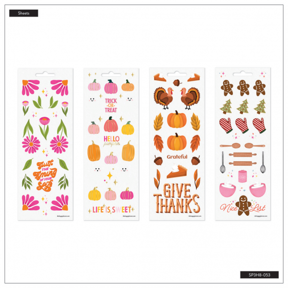 Seasons of Joy - 8 Sticker Sheets