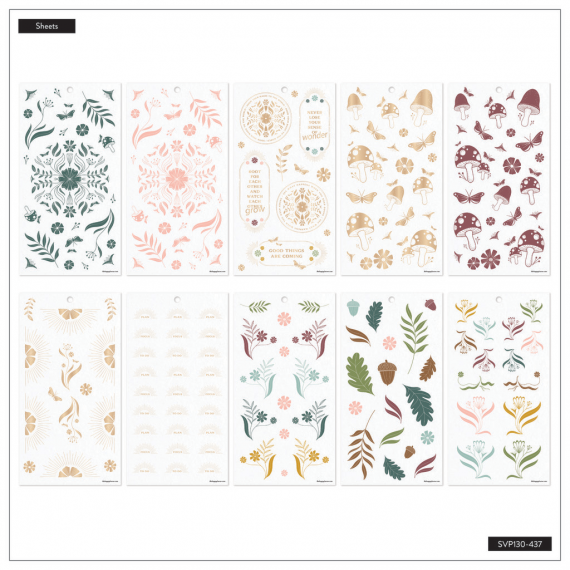 Woodland Whispers - Classic 30 Sheet Value Pack Stickers