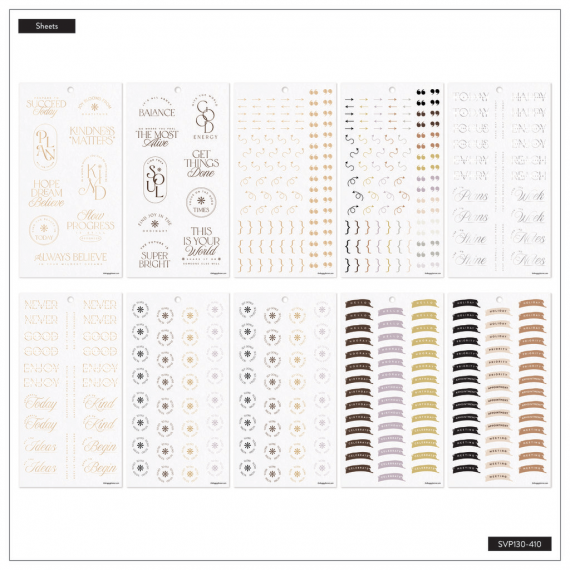 Neutral Chic - Classic 30 Sheet Value Pack Stickers