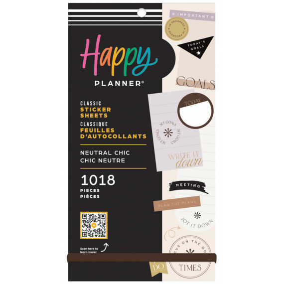 Neutral Chic - Classic 30 Sheet Value Pack Stickers