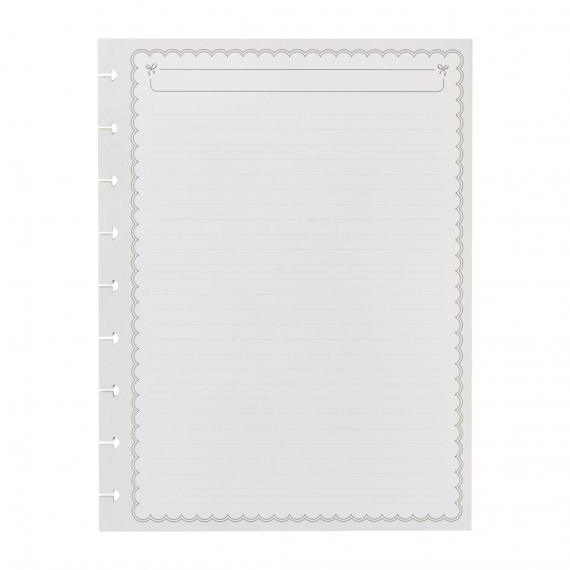 Sweet & Simple - Dotted Lined Classic Filler Paper - 40 Sheets