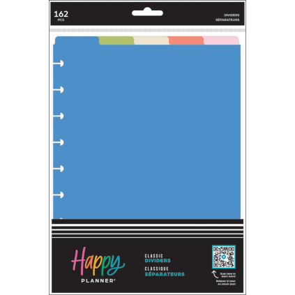 Bright Day - Classic Top Tab Plastic Dividers - 5 Pack