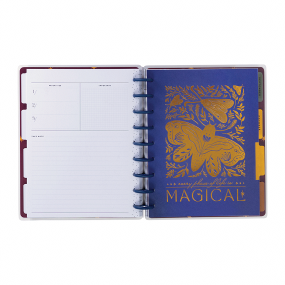 Share Your Magic - Classic Vertical Undated Happy Planner - 12 Months