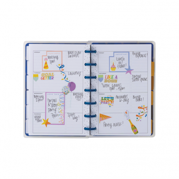 Share Your Magic - Mini Horizontal Undated Happy Planner - 12 Months