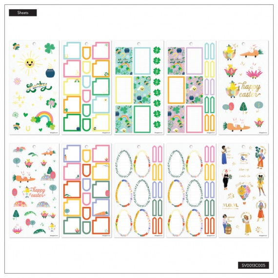 Spring Sensations - Classic Value Pack Stickers