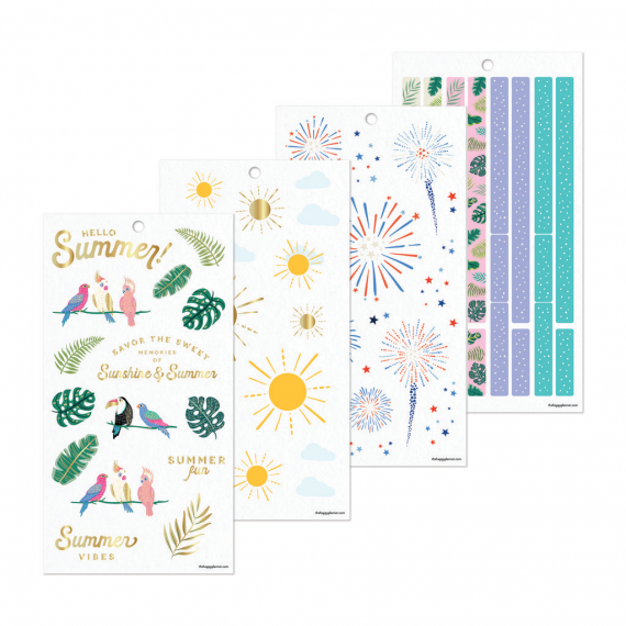 Summer Vibes - Classic Value Pack Stickers