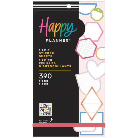 Bright Colorful Boxes . Classic Value Pack Stickers