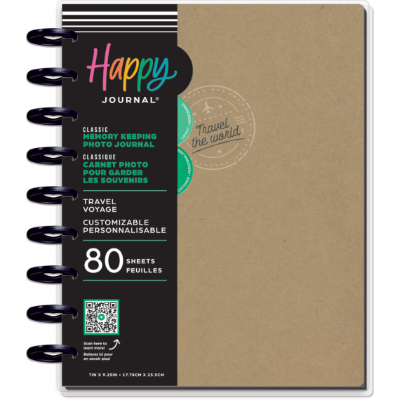 See the World Travel - Classic Happy Memory Keeping Photo Journal - 80 Sheets