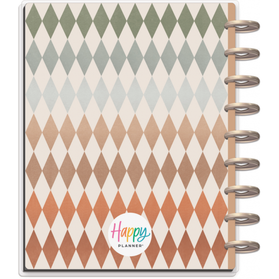 Sage & Terra-cotta - Classic Undated Budget Happy Planner - 12 Months