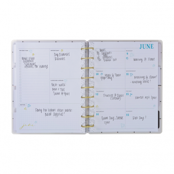 Sweet & Simple - Classic Dashboard Happy Planner - 12 months