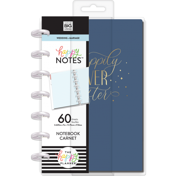 Happily Ever After - Wedding Notebook - Mini Happy Notes