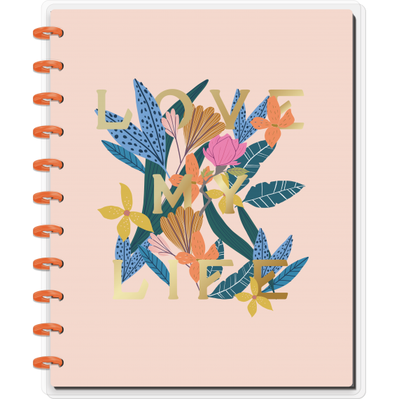 Jewel Tone Jungle - Big Notebook