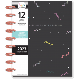 90's - Classic Vertical Happy Planner - 12 Months