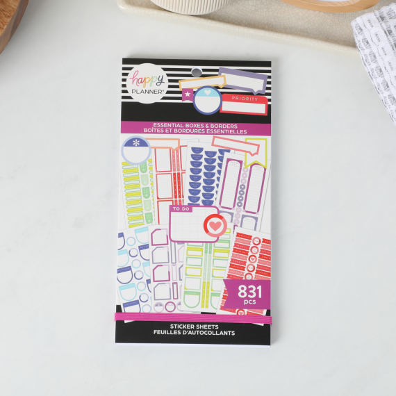 Essential Boxes & Borders - Classic Value Pack Stickers